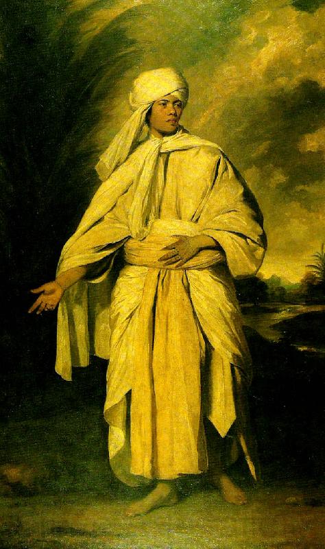 Sir Joshua Reynolds omai Spain oil painting art
